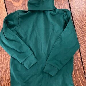 Lands' End Forest Green Turtleneck